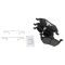 Rear Performance Rotor, Pad, Caliper & Hose Kit
