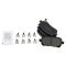 Rear Performance Rotor, Pad, Caliper & Hose Kit