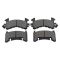 Front & Rear Brake Pad Set