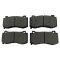 Front & Rear Brake Pad Set