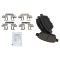 Front & Rear Brake Pad Set