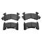 Front & Rear Brake Pad Set