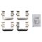 Front Brake Pad, Rotor & Caliper Kit