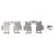 Rear Brake Pad, Rotor & Caliper Kit