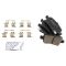 Rear Brake Pad, Rotor & Caliper Kit