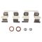 Rear Brake Pad, Rotor & Caliper Kit
