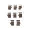 Rear Brake Pad, Rotor & Caliper Kit