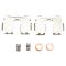 Rear Brake Pad, Rotor & Caliper Kit