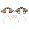 Rear Brake Pad, Rotor & Caliper Kit