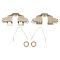 Rear Brake Pad, Rotor & Caliper Kit