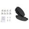 Front Brake Pad, Rotor, Caliper & Hose Kit