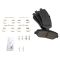 Front Brake Pad, Rotor, Caliper & Hose Kit