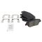 Front Brake Pad, Rotor, Caliper & Hose Kit