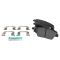 Front Brake Pad, Rotor, Caliper & Hose Kit