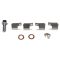Front Brake Pad, Rotor, Caliper & Hose Kit