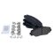 Front Brake Pad, Rotor, Caliper & Hose Kit