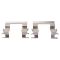 Front Brake Pad, Rotor, Caliper & Hose Kit