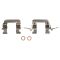 Front Brake Pad, Rotor, Caliper & Hose Kit