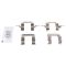 Front Brake Pad, Rotor, Caliper & Hose Kit