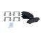 Front Brake Pad, Rotor, Caliper & Hose Kit
