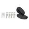 Front Brake Pad, Rotor, Caliper & Hose Kit