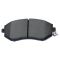 Front Brake Pad, Rotor, Caliper & Hose Kit