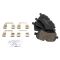 Front Brake Pad, Rotor, Caliper & Hose Kit