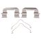 Front Brake Pad, Rotor, Caliper & Hose Kit