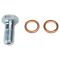 Front Brake Pad, Rotor, Caliper & Hose Kit