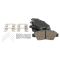 Front Brake Pad, Rotor, Caliper & Hose Kit