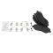 Front Brake Pad, Rotor, Caliper & Hose Kit