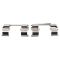 Front Brake Pad, Rotor, Caliper & Hose Kit