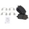 Front Brake Pad, Rotor, Caliper & Hose Kit
