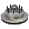 Front Brake Pad, Rotor, Caliper & Hose Kit