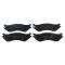 Front Brake Pad, Rotor, Caliper & Hose Kit