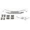 Front Brake Pad, Rotor, Caliper & Hose Kit