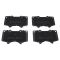 Front Brake Pad, Rotor, Caliper & Hose Kit