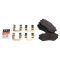 Front Brake Pad, Rotor, Caliper & Hose Kit