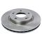 Front Brake Pad, Rotor, Caliper & Hose Kit