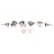Front Brake Pad, Rotor, Caliper & Hose Kit