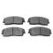 Front Brake Pad, Rotor, Caliper & Hose Kit