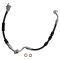 Front Brake Pad, Rotor, Caliper & Hose Kit