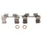 Front Brake Pad, Rotor, Caliper & Hose Kit