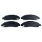 Front Brake Pad, Rotor, Caliper & Hose Kit