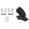 Front Brake Pad, Rotor, Caliper & Hose Kit