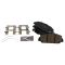 Front Brake Pad, Rotor, Caliper & Hose Kit