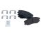 Front Brake Pad, Rotor, Caliper & Hose Kit