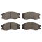 Front Brake Pad, Rotor, Caliper & Hose Kit