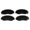 Front Brake Pad, Rotor, Caliper & Hose Kit