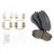 Front Brake Pad, Rotor, Caliper & Hose Kit